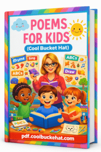Poems for Kids (Cool Bucket Hat)